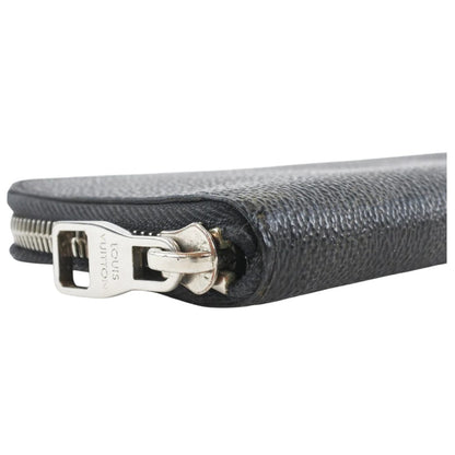 Louis Vuitton Damier Graphite Zippy Wallet Vertical Braza N63095 Long Wallet Black